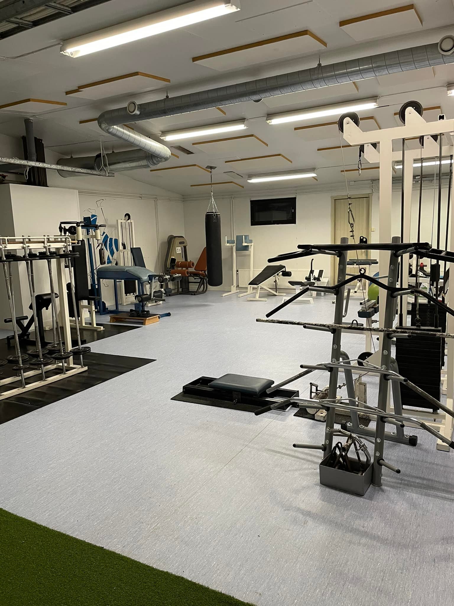 Kuntosali Bodyplace - tilava ja valoisa sali